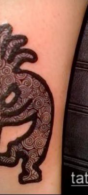 صورة الوشم Kokopelli (معنى) - مثال الرسم - 079