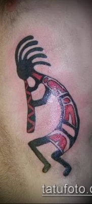 صورة للوشم Kokopelli (معنى) - مثال الرسم - 090