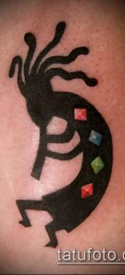 صورة للوشم Kokopelli (معنى) - مثال الرسم - 093