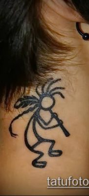 صورة للوشم Kokopelli (معنى) - مثال الرسم - 095
