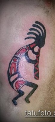صورة للوشم Kokopelli (معنى) - مثال الرسم - 096