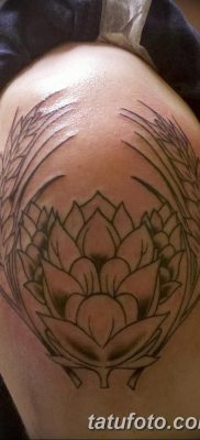 صورة وشم أذن القمح من 21.12.2017 №055 - وشم سبايك القمح -