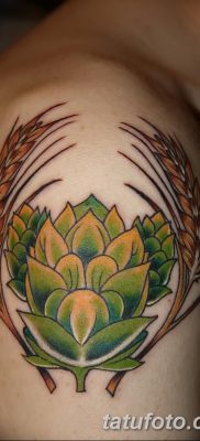 صورة وشم أذن القمح من 21.12.2017 №056 - وشم سبايك القمح -