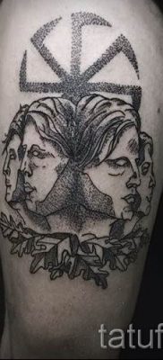 fotó a Kolovrat tetoválásról a Kolovrat tetoválás jelentéséről szóló cikkhez - tatufoto.ru - 22
