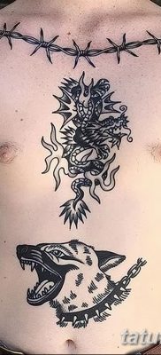 fotó szögesdrót tetoválásról, kelt 2017. 07. 26 -án 014 sz. - Szögesdrót tetoválás_