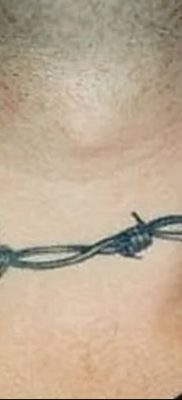 fotó szögesdrót tetoválásról, kelt 2017. 07. 26 -án, 038. sz. - Szögesdrót tetoválás_