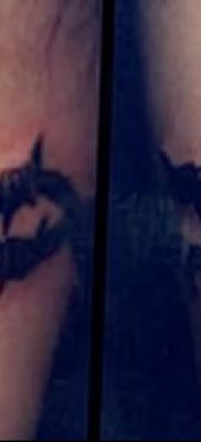 fotó szögesdrót tetoválásról, kelt 2017. 07. 26 -án 050. sz. - Szögesdrót tetoválás_