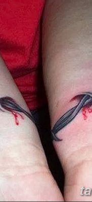 fotó szögesdrót tetoválásról, kelt 2017.07.26. №063 - Szögesdrót tetoválás_