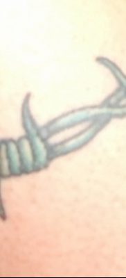 fotó szögesdrót tetoválásról, kelt 2017. 07. 26 -án, 079. sz. - Tetovált szögesdrót_ 123131313