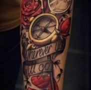 Iránytű tetoválás jelentése 5