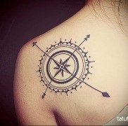 Iránytű tetoválás jelentése 4