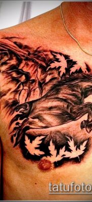 ló tetoválás fotó (érték) - egy példa egy érdekes tetoválási rajzra - 052