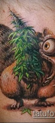 Fénykép tetováló marihuána (Tattoo Marijuana) (érték) - példa rajz - 001