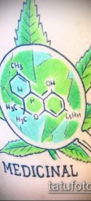 Fénykép tetováló marihuána (Tattoo Marijuana) (érték) - példa rajz - 005