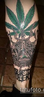 Fénykép tetováló marihuána (Tattoo Marijuana) (érték) - példa rajz - 007