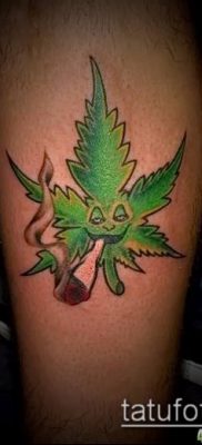 Fénykép tetováló marihuána (Tattoo Marijuana) (érték) - példa rajz - 008