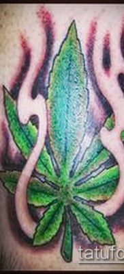 Fénykép tetováló marihuána (Tattoo Marijuana) (érték) - példa rajz - 010