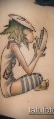 Fotó tetováló marihuánáról (Tattoo Marijuana) (érték) - példa rajz - 012