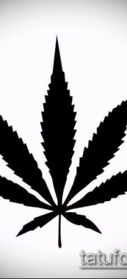 Fotó tetováló marihuánáról (Tattoo Marijuana) (érték) - példa rajz - 016