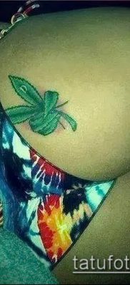 Fotó tetováló marihuánáról (Tattoo Marijuana) (érték) - példa rajz - 018