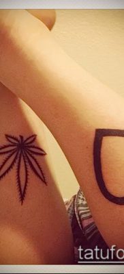 Fotó tetováló marihuánáról (Tattoo Marijuana) (érték) - példa rajz - 022