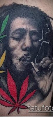 Fénykép tetováló marihuána (Tattoo Marijuana) (érték) - példa rajz - 023