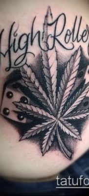 Fénykép tetováló marihuána (Tattoo Marijuana) (érték) - példa rajz - 027