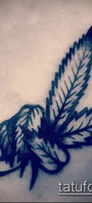Fénykép tetováló marihuána (Tattoo Marijuana) (jelentése) - példa rajz - 028