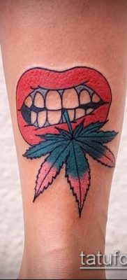 Fénykép tetováló marihuána (Tattoo Marijuana) (érték) - példa rajz - 030