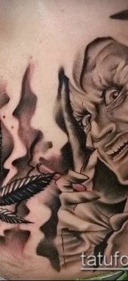 Fotó tetováló marihuánáról (Tattoo Marijuana) (érték) - példa rajz - 041