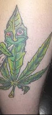 Fénykép tetováló marihuána (Tattoo Marijuana) (érték) - példa rajz - 050