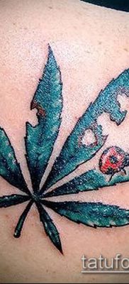 Fénykép tetováló marihuána (Tattoo Marijuana) (érték) - példa rajz - 075