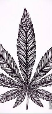 Fénykép tetováló marihuána (Tattoo Marijuana) (érték) - példa rajz - 090