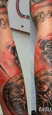 Fénykép egy lándzsás tetoválásról 2018.08.22. №008 - lándzsás tetoválás -
