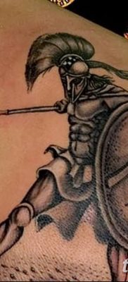 Fénykép egy lándzsás tetoválásról 2018.08.22. №066 - lándzsás tetoválás -