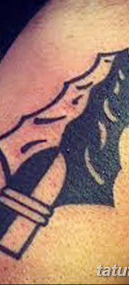 Fénykép egy lándzsás tetoválásról 2018.08.22. №031 - lándzsás tetoválás -