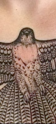 fotó egy sárkánymadár tetoválásról, kelte: 2017. 09. 12. №022 - tetováló sárkánymadár -