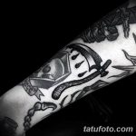 صورة لرسم وشم جديلة 06.11.2018 №011 - صورة وشم المنجل -