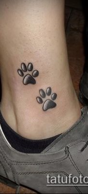 fotó macska mancs tetoválásról (jelentése) - egy példa egy érdekes tetoválási tervre - 046