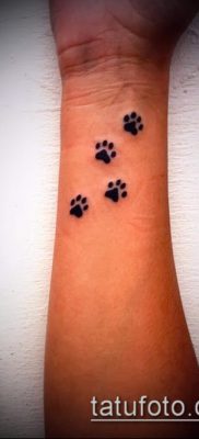 fotó macska mancs tetoválásról (jelentése) - egy példa egy érdekes tetováló rajzra - 006