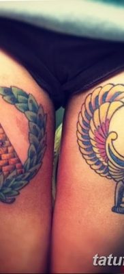 foto af kattetatovering med vinger dateret 26/06/2018 №090 - Kattetatovering med vinger -