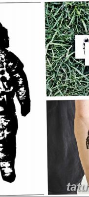 fotó az űrhajós tetoválásról, dátum: 2017.12.25 №096 - űrhajós tetoválás -