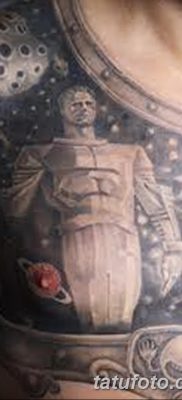 fotó az űrhajós tetoválásról, 2017. december 25 -én, 100. sz. - űrhajós tetoválás -