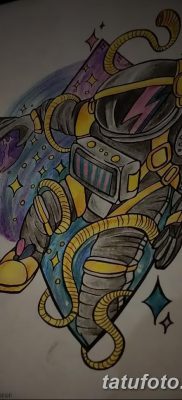 fotó az űrhajós tetoválásról, 2017. december 25 -én, 104. szám - űrhajós tetoválás -