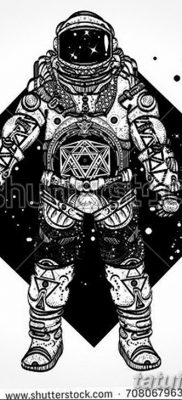 fotó az űrhajós tetoválásról, dátum: 2017.12.25., №113 - űrhajós tetoválás -