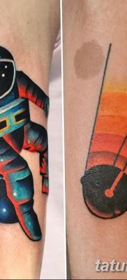 fotó egy űrhajós tetoválásról, dátum: 2017.12.25. 123. szám - űrhajós tetoválás -