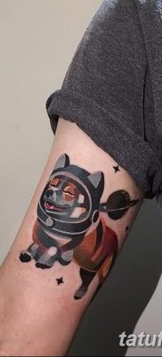 fotó az űrhajós tetoválásról, 2017. december 25 -én, №059 - űrhajós tetoválás -