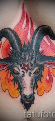 Kecske tetoválás - fotó a kész tetoválásról 10012016 29