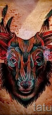 Kecske tetoválás - fotó a kész tetoválásról 10012016 -ból 24