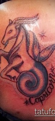 Fotó a Bak tetoválásról (jelentése) - egy példa egy érdekes tetoválási tervre - 037